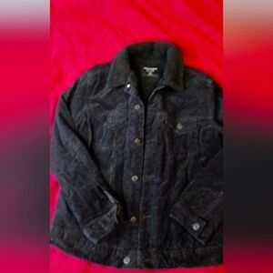 Sunrise Kingdom Men's Courdoroy Black Jacket